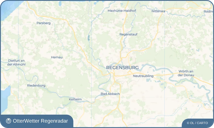 Widget-Vorschau für Kneiting Wetter-Widget-Vorschau mit Vorhersagedaten für Kneiting