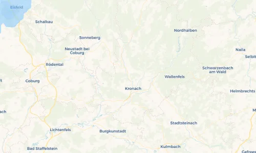 Regenradar Vorschaubild - Aktuelle Niederschläge in Knellendorf und Umgebung