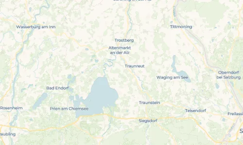 Regenradar Vorschaubild - Aktuelle Niederschläge in Knesing und Umgebung