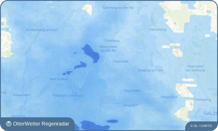 Wetter-Widget-Vorschau mit Vorhersagedaten für Knesing