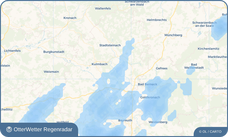 Widget-Vorschau für Ködnitz Wetter-Widget-Vorschau mit Vorhersagedaten für Ködnitz