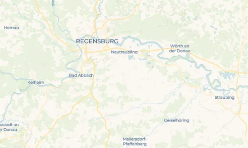 Regenradar-Vorschau: aktuelle Niederschläge in Köfering und Umgebung