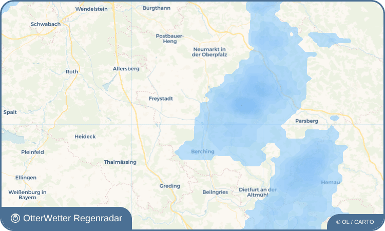 Widget-Vorschau für Körnersdorf Wetter-Widget-Vorschau mit Vorhersagedaten für Körnersdorf