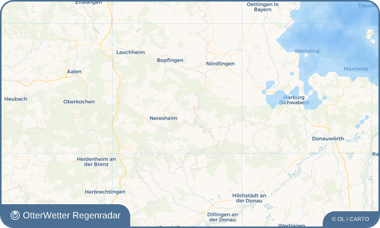 Widget-Vorschau für Kösingen Wetter-Widget-Vorschau mit Vorhersagedaten für Kösingen
