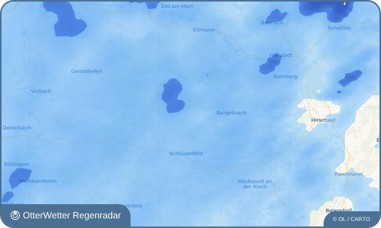 OtterWetter Regenradar-Widget Kötsch