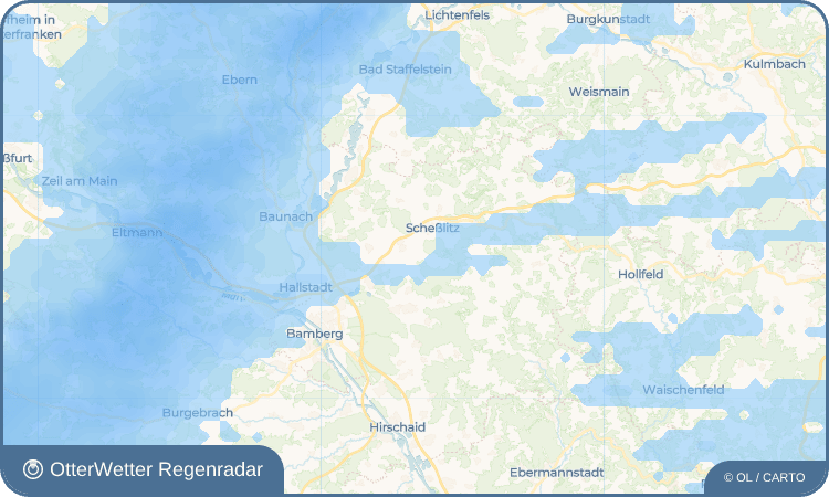OtterWetter Regenradar-Widget Köttensdorf