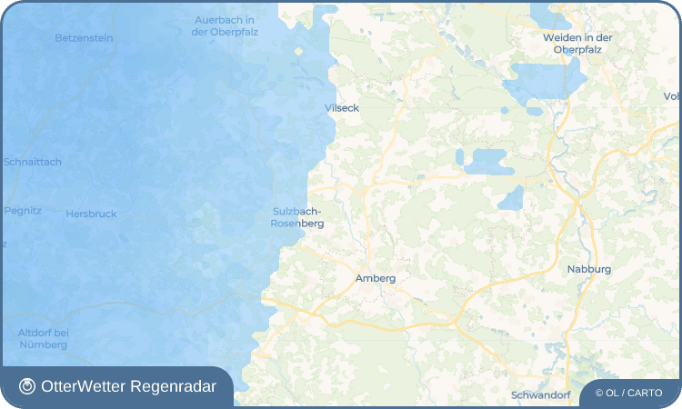 OtterWetter Regenradar-Widget Kötzersricht