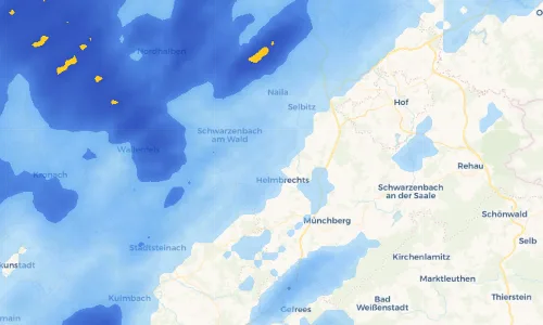 Regenradar Vorschaubild - Aktuelle Niederschläge in Kollerhammer und Umgebung