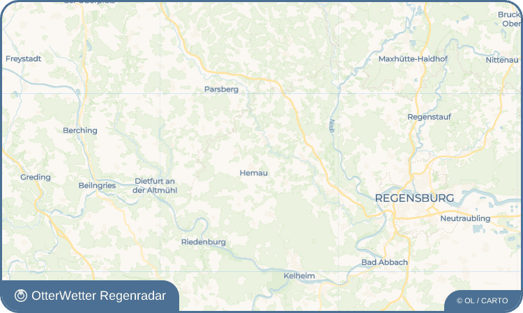 OtterWetter Regenradar-Widget Kollersried