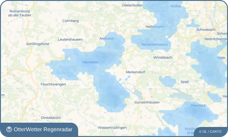 Wetter-Widget-Vorschau mit Vorhersagedaten für Kolmschneidbach