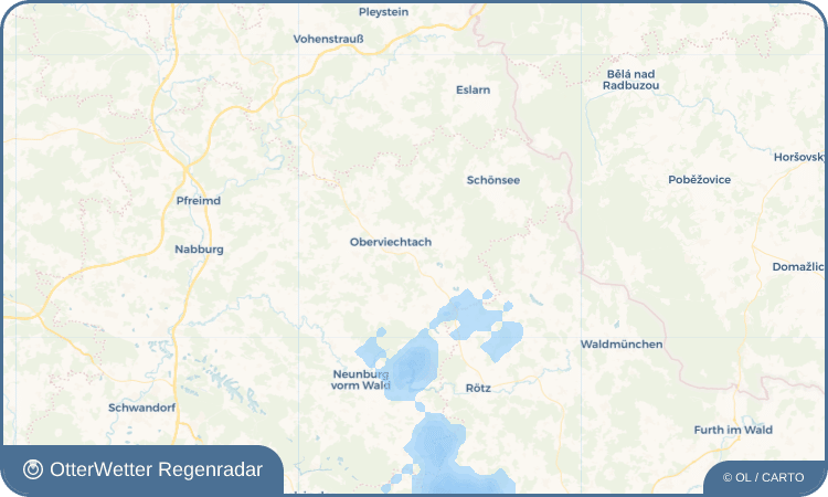 OtterWetter Regenradar-Widget Konatsried