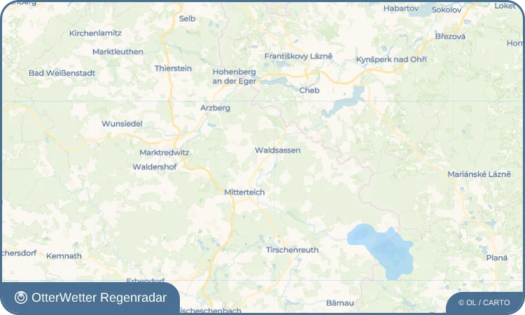 Widget-Vorschau für Kondrau Wetter-Widget-Vorschau mit Vorhersagedaten für Kondrau
