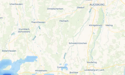 Regenradar Vorschaubild - Aktuelle Niederschläge in Konradshofen und Umgebung