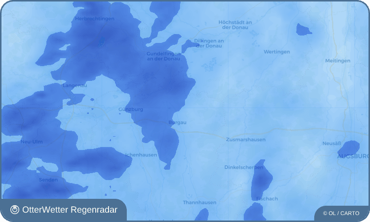 OtterWetter Regenradar-Widget Konzenberg