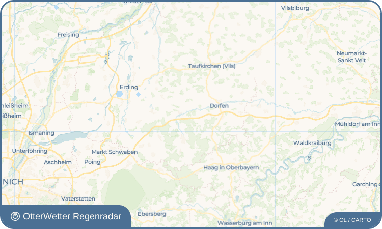 OtterWetter Regenradar-Widget Kopfsburg