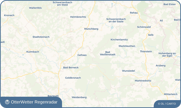 Wetter-Widget-Vorschau mit Vorhersagedaten für Kornbach