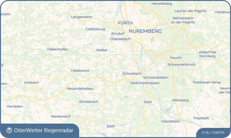 OtterWetter Regenradar-Widget Kottensdorf
