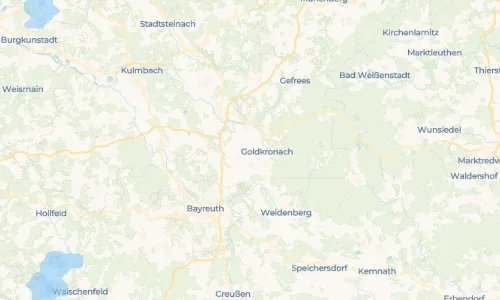 Regenradar Vorschaubild - Aktuelle Niederschläge in Kottersreuth und Umgebung