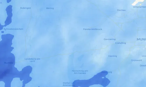Regenradar Vorschaubild - Aktuelle Niederschläge in Kottgeisering und Umgebung