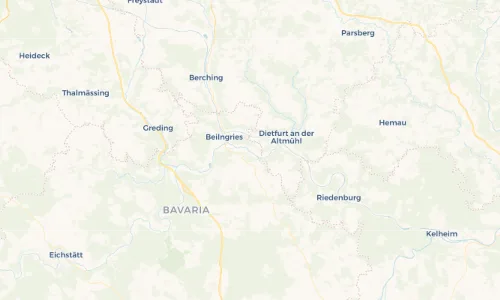 Regenradar Vorschaubild - Aktuelle Niederschläge in Kottingwörth und Umgebung
