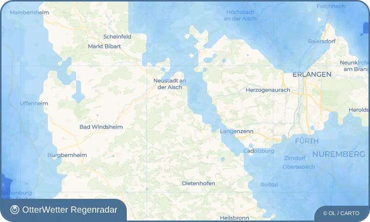 Wetter-Widget-Vorschau mit Vorhersagedaten für Kotzenaurach
