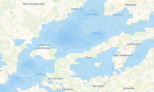 Regenradar Vorschaubild - Aktuelle Niederschläge in Kraisdorf und Umgebung