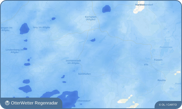 OtterWetter Regenradar-Widget Kranzegg