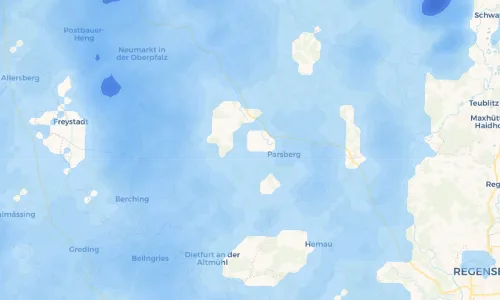 Regenradar Vorschaubild - Aktuelle Niederschläge in Krappenhofen und Umgebung