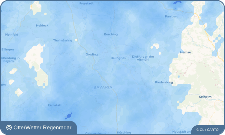 OtterWetter Regenradar-Widget Kratzmühle
