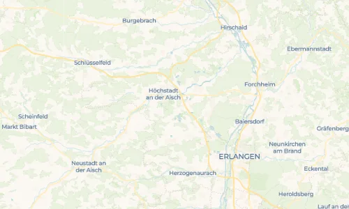 Regenradar Krausenbechhofen: aktuelle Niederschläge in Krausenbechhofen und Umgebung, Stand 18. Oktober 2026 um 8:20 Uhr