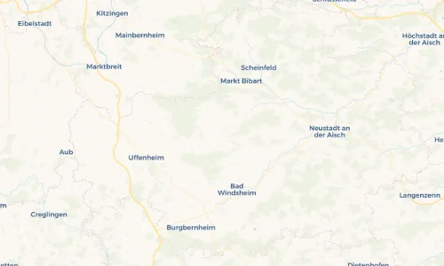 Regenradar-Vorschau: aktuelle Niederschläge in Krautostheim und Umgebung