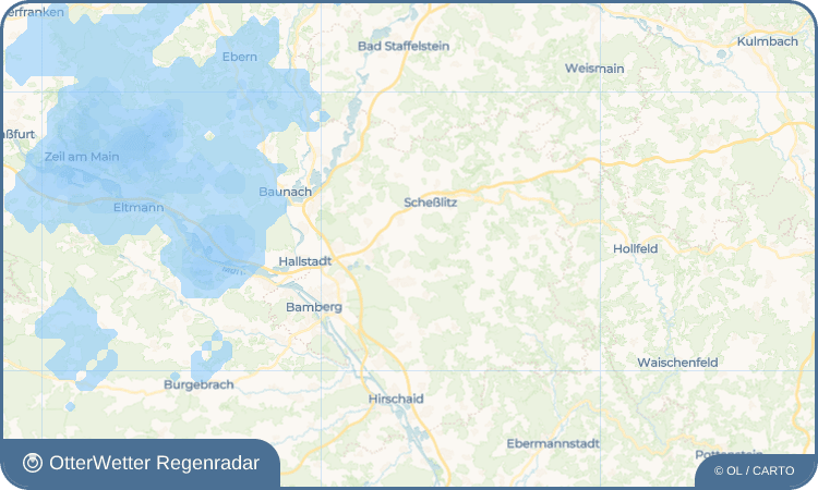 OtterWetter Regenradar-Widget Kremmeldorf