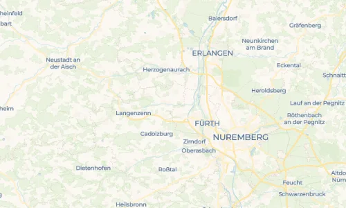 Regenradar Vorschaubild - Aktuelle Niederschläge in Kreppendorf und Umgebung