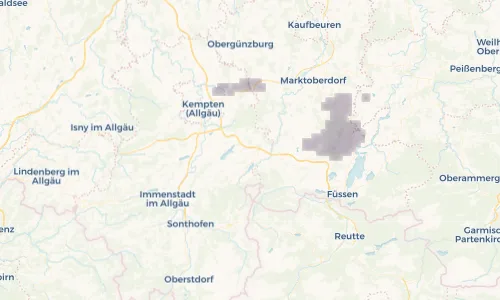 Regenradar Vorschaubild - Aktuelle Niederschläge in Kressen und Umgebung