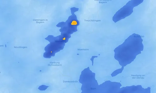 Regenradar Vorschaubild - Aktuelle Niederschläge in Kreut und Umgebung