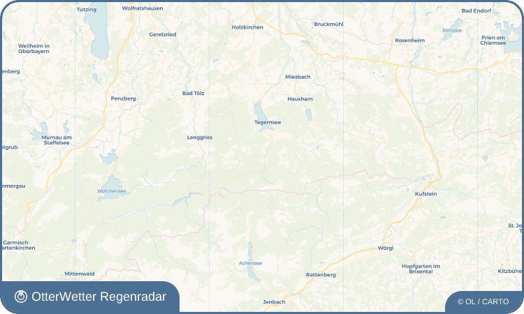 OtterWetter Regenradar-Widget Kreuth
