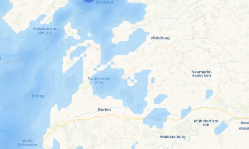 Regenradar Vorschaubild - Aktuelle Niederschläge in Kreuz und Umgebung