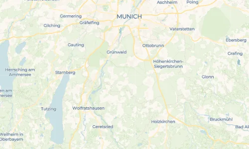 Regenradar Vorschaubild - Aktuelle Niederschläge in Kreuzpullach und Umgebung