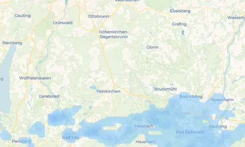 Regenradar Kreuzstraße: aktuelle Niederschläge in Kreuzstraße und Umgebung, Stand 27. Oktober 2026 um 2:55 Uhr