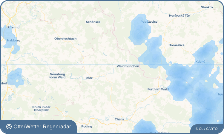OtterWetter Regenradar-Widget Kritzenast