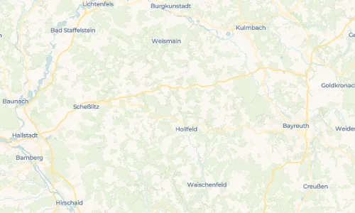 Regenradar Vorschaubild - Aktuelle Niederschläge in Krögelstein und Umgebung