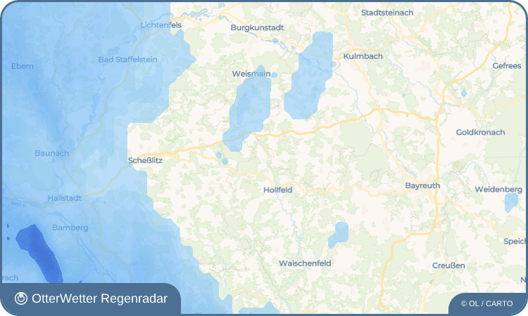 OtterWetter Regenradar-Widget Krögelstein