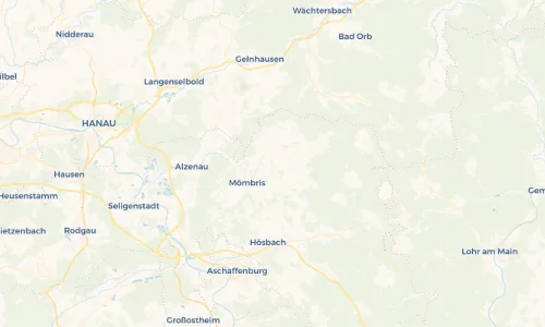 Regenradar-Vorschau: aktuelle Niederschläge in Krombach und Umgebung
