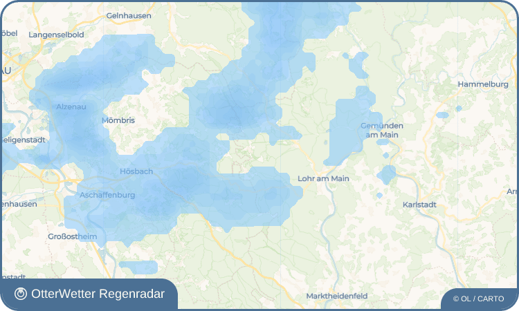 OtterWetter Regenradar-Widget Krommenthal
