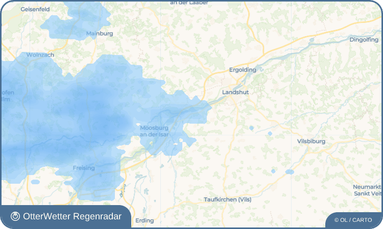 OtterWetter Regenradar-Widget Kronwinkl