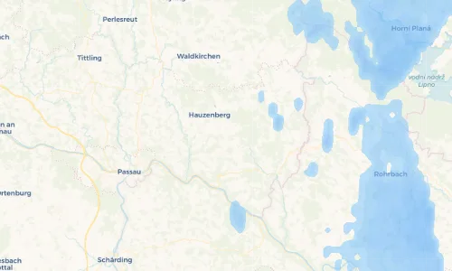 Regenradar Vorschaubild - Aktuelle Niederschläge in Kropfmühl und Umgebung