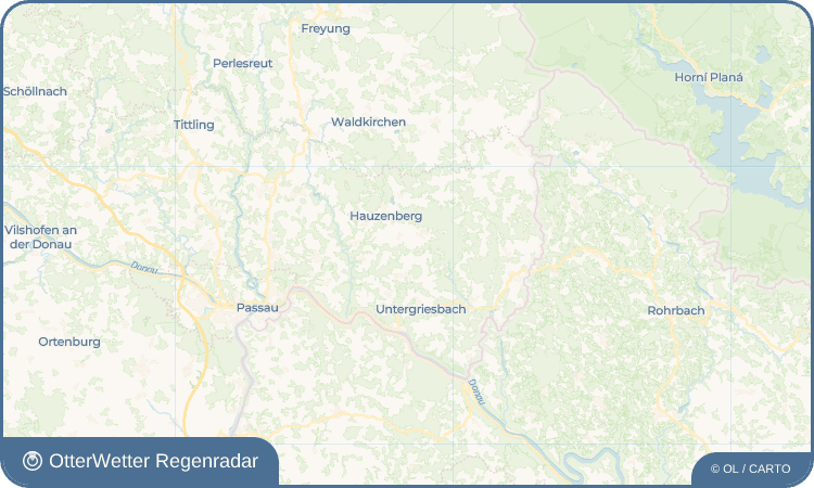 OtterWetter Regenradar-Widget Kropfmühl