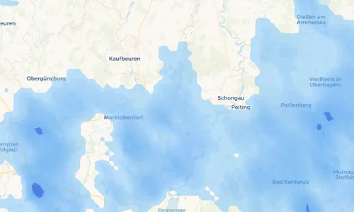 Regenradar Vorschaubild - Aktuelle Niederschläge in Krottenhill und Umgebung