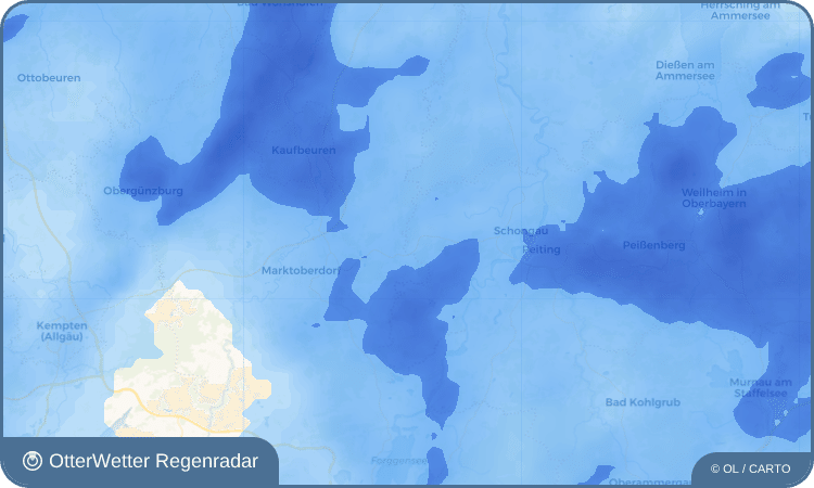 OtterWetter Regenradar-Widget Krottenhill