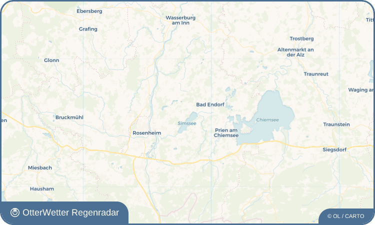 Widget-Vorschau für Krottenmühl Wetter-Widget-Vorschau mit Vorhersagedaten für Krottenmühl